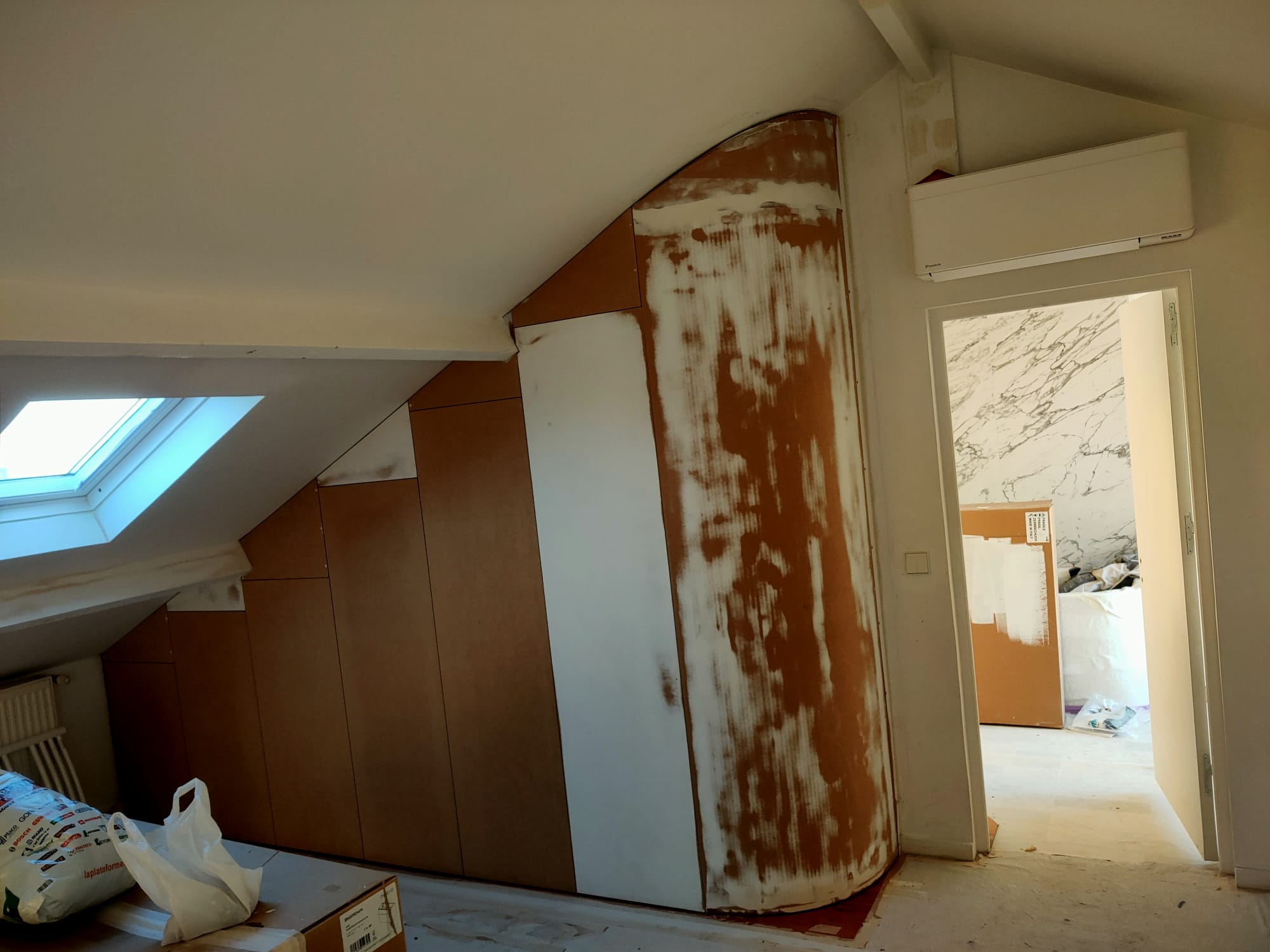 Projet de rénovation — Les Artistes