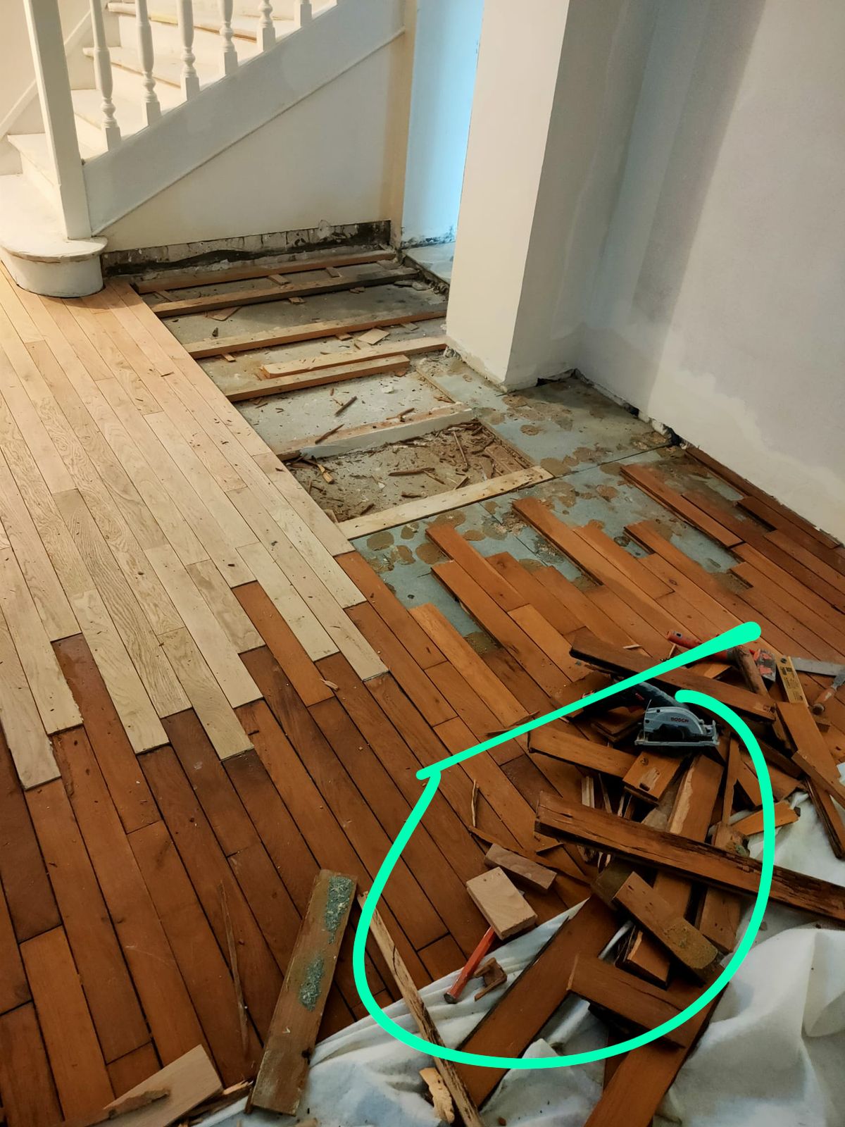 Détails de finition — Les Artistes